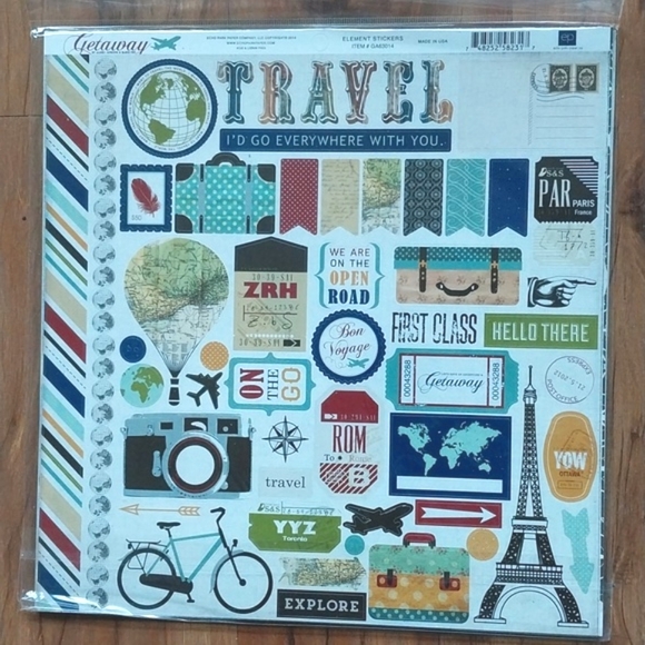 Echo Park "Getaway" Collection Kit - Picture 2 of 2